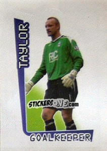 Sticker Taylor - Premier League Inglese 2007-2008 n. 67 - Merlin