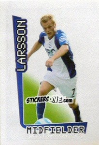 Figurina Sebastian Larsson - Premier League Inglese 2007-2008 - Merlin
