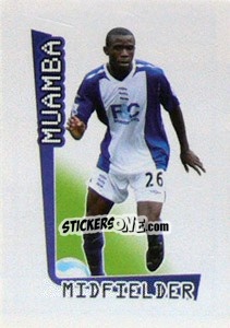 Figurina Muamba - Premier League Inglese 2007-2008 - Merlin