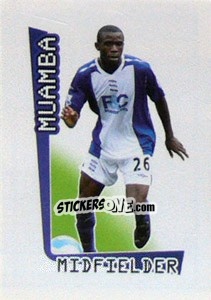 Sticker Muamba - Premier League Inglese 2007-2008 n. 74 - Merlin