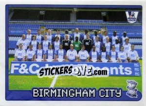 Figurina Birmingham City team - Premier League Inglese 2007-2008 - Merlin