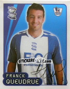 Sticker Franck Queudrue - Premier League Inglese 2007-2008 - Merlin