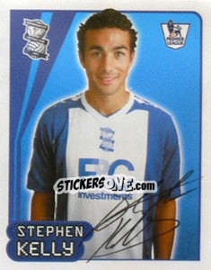 Sticker Stephen Kelly - Premier League Inglese 2007-2008 n. 87 - Merlin