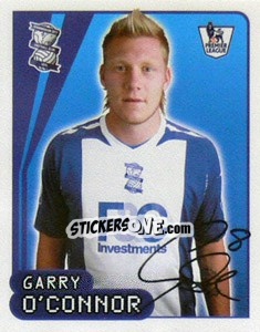 Sticker Garry O'Connor - Premier League Inglese 2007-2008 n. 96 - Merlin