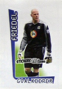 Sticker Friedel - Premier League Inglese 2007-2008 - Merlin