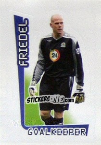 Figurina Friedel - Premier League Inglese 2007-2008 - Merlin