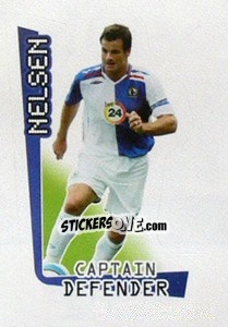 Figurina Nelsen - Premier League Inglese 2007-2008 - Merlin