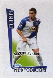 Cromo Dunn - Premier League Inglese 2007-2008 n. 106 - Merlin