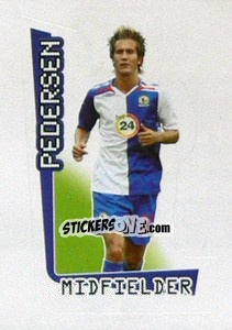 Figurina Pedersen - Premier League Inglese 2007-2008 - Merlin