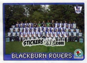 Sticker Blackburn Rovers team - Premier League Inglese 2007-2008 n. 111 - Merlin