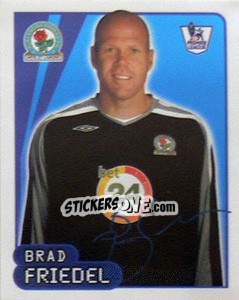 Cromo Brad Friedel - Premier League Inglese 2007-2008 n. 113 - Merlin