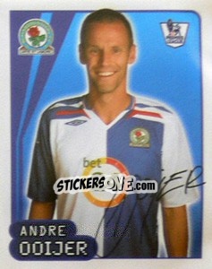 Figurina Andre Ooijer - Premier League Inglese 2007-2008 - Merlin