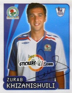 Cromo Zurab Khizanishvili - Premier League Inglese 2007-2008 - Merlin