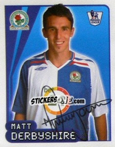 Sticker Matt Derbyshire - Premier League Inglese 2007-2008 - Merlin
