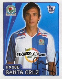 Sticker Roque Santa Cruz - Premier League Inglese 2007-2008 n. 130 - Merlin