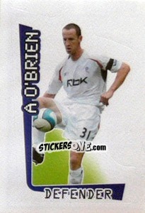 Sticker Andrew O'Brien - Premier League Inglese 2007-2008 - Merlin