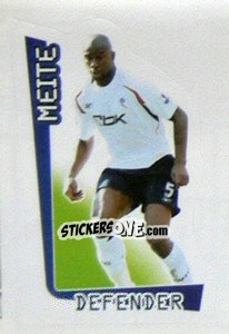 Sticker Abdoulaye Meite - Premier League Inglese 2007-2008 n. 134 - Merlin