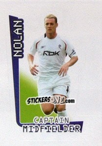 Sticker Nolan - Premier League Inglese 2007-2008 - Merlin