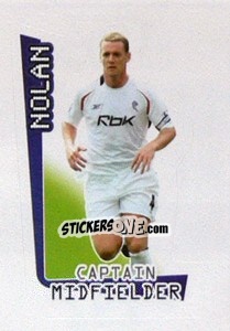 Sticker Nolan - Premier League Inglese 2007-2008 n. 136 - Merlin