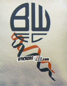 Sticker Bolton Wanderers logo - Premier League Inglese 2007-2008 - Merlin