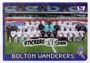 Cromo Bolton Wanderers team - Premier League Inglese 2007-2008 - Merlin