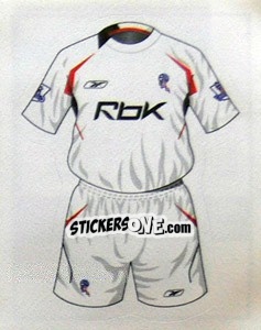 Sticker Bolton Wanderers home kit - Premier League Inglese 2007-2008 n. 144 - Merlin