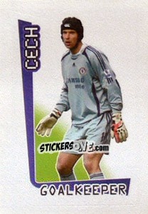 Sticker Petr Cech - Premier League Inglese 2007-2008 n. 163 - Merlin