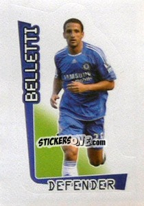 Sticker Juliano Belletti - Premier League Inglese 2007-2008 n. 164 - Merlin