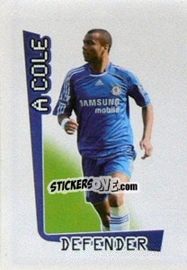 Sticker Ashley Cole - Premier League Inglese 2007-2008 n. 167 - Merlin