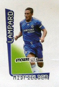 Cromo Frank Lampard - Premier League Inglese 2007-2008 - Merlin