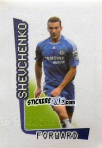 Figurina Andriy Shevchenko - Premier League Inglese 2007-2008 - Merlin