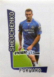 Sticker Andriy Shevchenko - Premier League Inglese 2007-2008 n. 173 - Merlin