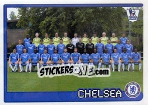 Sticker Chelsea team - Premier League Inglese 2007-2008 n. 175 - Merlin