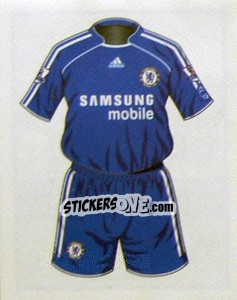 Sticker Chelsea home kit - Premier League Inglese 2007-2008 n. 176 - Merlin