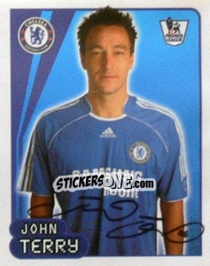 Cromo John Terry - Premier League Inglese 2007-2008 - Merlin