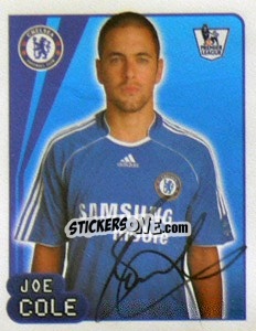 Cromo Joe Cole - Premier League Inglese 2007-2008 - Merlin