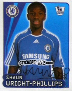 Sticker Shaun Wright-Phillips - Premier League Inglese 2007-2008 n. 191 - Merlin