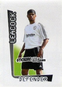 Sticker Leacock - Premier League Inglese 2007-2008 - Merlin