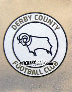 Figurina Derby County logo - Premier League Inglese 2007-2008 - Merlin