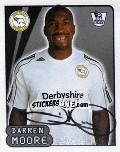 Figurina Darren Moore - Premier League Inglese 2007-2008 - Merlin