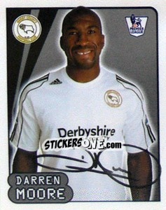 Cromo Darren Moore - Premier League Inglese 2007-2008 n. 213 - Merlin