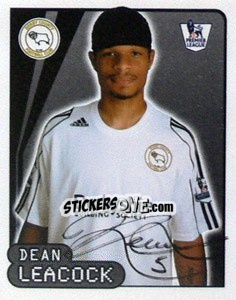 Sticker Dean Leacock - Premier League Inglese 2007-2008 - Merlin