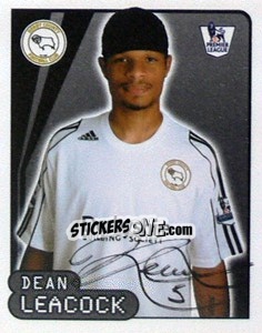 Sticker Dean Leacock - Premier League Inglese 2007-2008 n. 214 - Merlin