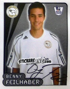 Figurina Benny Feilhaber - Premier League Inglese 2007-2008 - Merlin