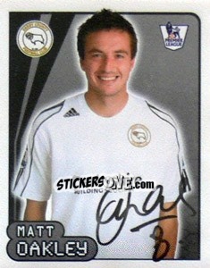 Cromo Matt Oakley - Premier League Inglese 2007-2008 - Merlin