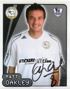 Sticker Matt Oakley - Premier League Inglese 2007-2008 n. 219 - Merlin