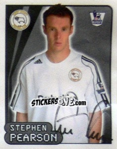 Figurina Stephen Pearson - Premier League Inglese 2007-2008 - Merlin