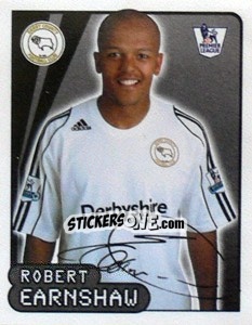 Cromo Robert Earnshaw - Premier League Inglese 2007-2008 - Merlin