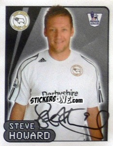 Figurina Steve Howard - Premier League Inglese 2007-2008 - Merlin