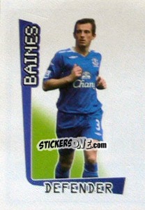 Figurina Baines - Premier League Inglese 2007-2008 - Merlin